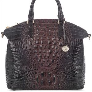 Brahmin Large Duxbury Embossed Melborne Satchel